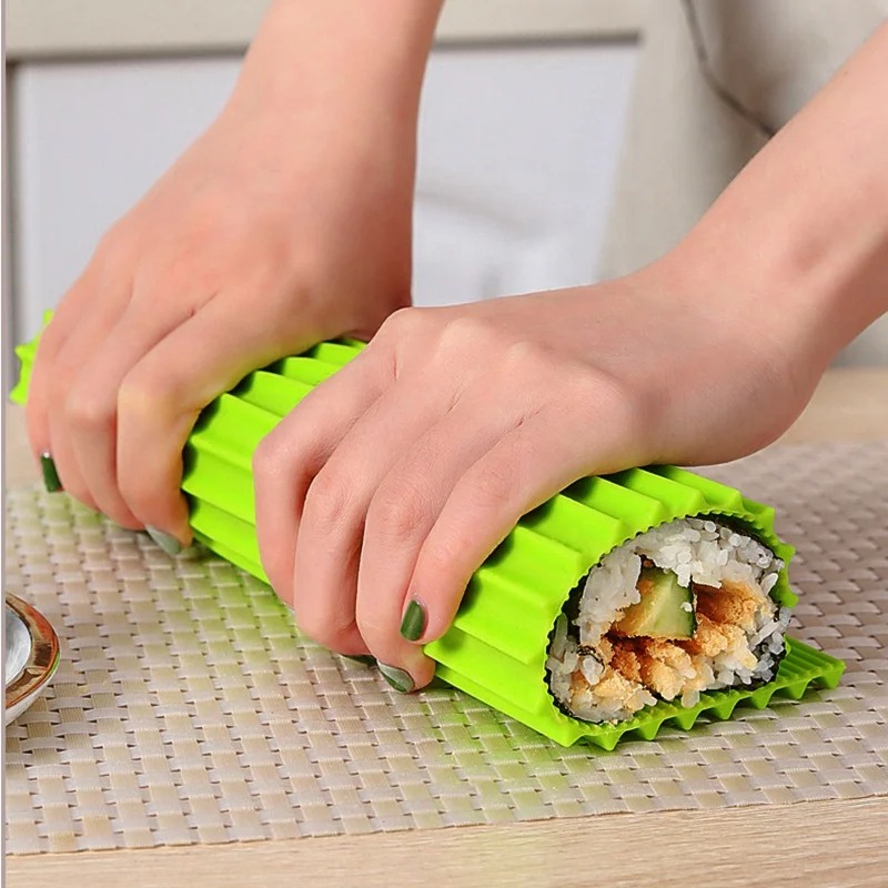 Seaweed Snack - Rideau roulant à Sushi en Silicone,