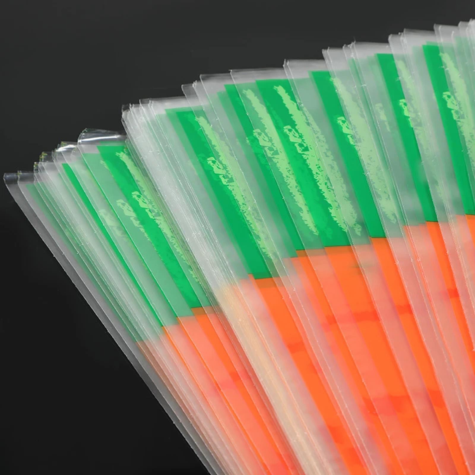 Popcorn - Sachets translucides en forme de carotte