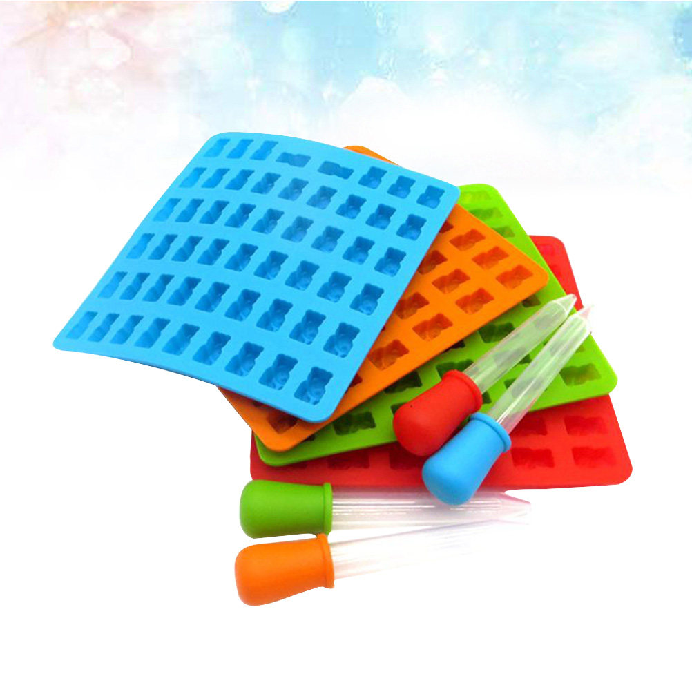 Gummy Candy - 4 ensembles, 53 cavités, moule en