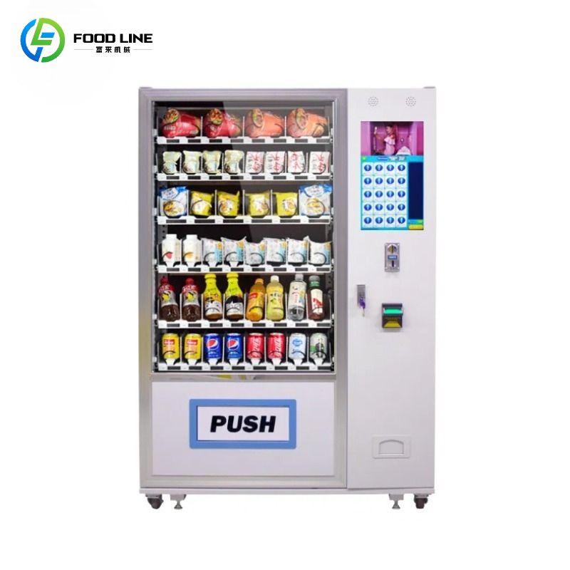 Food Snacks Drinks - Distributeur automatique de collations à écran