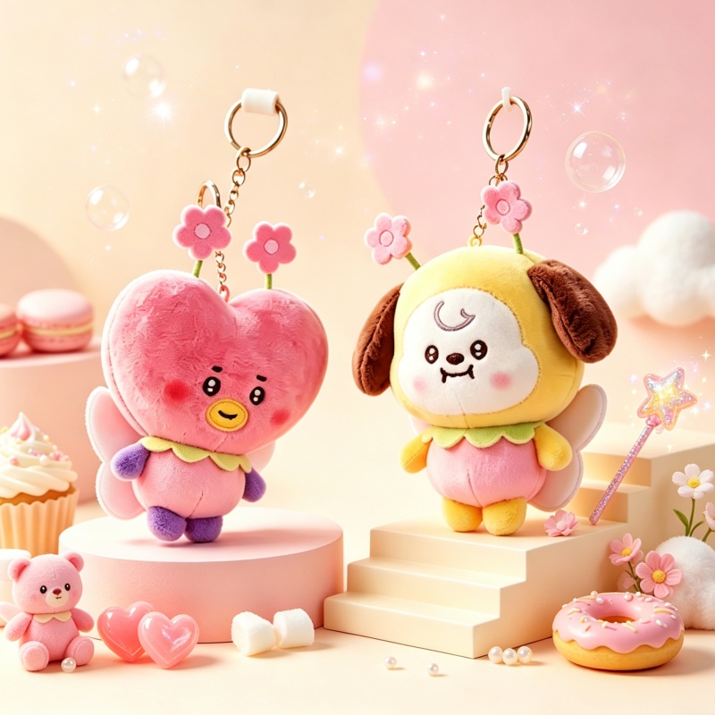 Porte-clés poupée en peluche s - Cookies Pack avis et prix