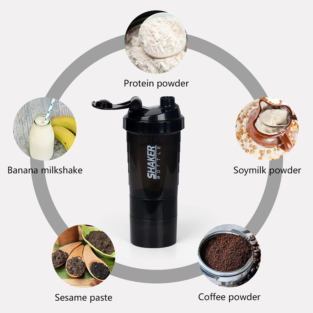 3 couches Shaker bouteille de  - Protein Bar avis et prix