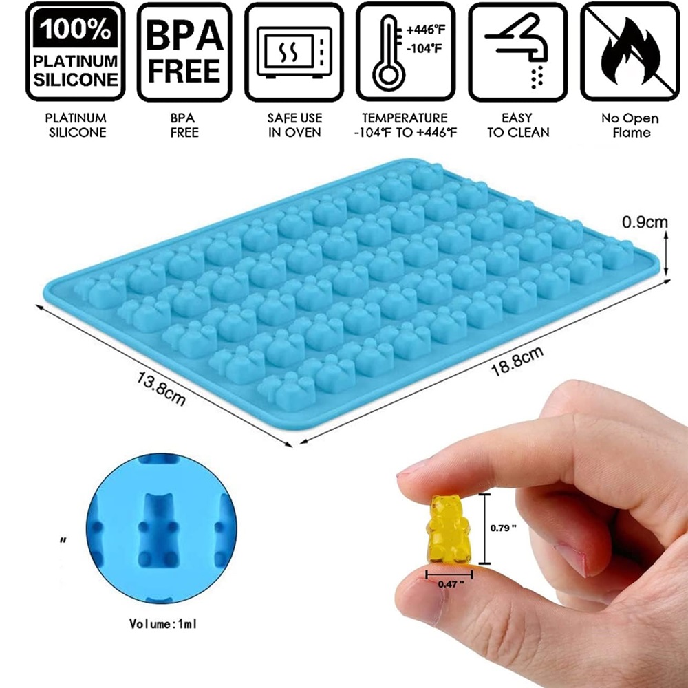 4 pièces Mini ours gommeux bon - Gummy Candy avis et prix