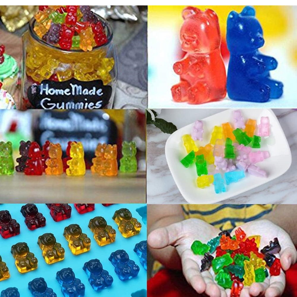 4 pièces Mini ours gommeux bon - Gummy Candy avis et prix
