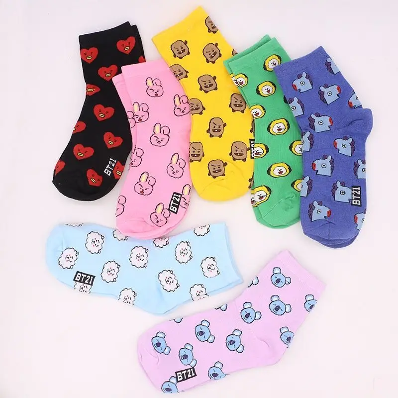 Chaussettes mi-mollet BT21 Koy - Cookies Pack avis et prix